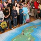 "Кижи" - мастерская детства". Интерактивная площадка в Медвежьегорском музее.