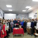 Торжественное мероприятие памяти партизана-героя А.П. Аверьянова в Медвежьегорском музее