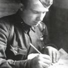 Анатолий Капитонович Иванников - комиссар 313-й стрелковой дивизии. 01.05.1943 г.