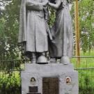 Братская могила советских воинов в д. Карельская Масельга.<br />Рядом с этой могилой 754-х солдат и офицеров 32-й армии Карельского фронта в 2010 г. были захоронены останки 396-ти неизвестных бойцов 289-й СД, поднятых поисковиками сводного отряда фонда «Эстафета поколений» в окрестностях деревни Карельская Масельга.